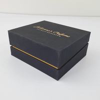 Coffret de parfum de marque haut de gamme, boîte rigide en carton gris avec fermeture magnétique, insert en EVA blanc pour flacon de parfum, emballage magnétique