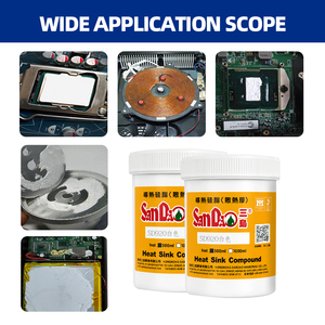 High <b>Thermal</b> Conductivity Silicone <b>Thermal</b> Grease for CPU GPU Heat Sink Power Semiconductor Electronic Components - Product Image 5