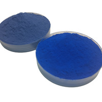 Revêtement en poudre polyester thermodurcissable série bleue pour application par pulvérisation sur équipements industriels, peinture marine et projets métalliques intérieurs