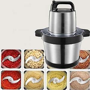 Máquina para Machacar Ñame de 6L, Picadora de Carne, Licuadora para Machacar Fufu, Molinillo de Carne Eléctrico Multifuncional Portátil - Product Image 3