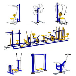 Nouveauté 2025 : Appareil de fitness extérieur robuste et antidérapant, double elliptique et torsionneur de taille, pour parcs et fitness pour enfants - Product Image 5