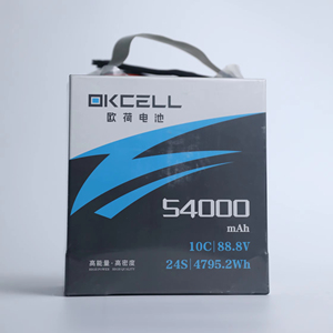 Oem 5C 24S 54ah 54000mAh pin lithium ion cho bay không người lái Lập Bản Đồ petra chữa cháy công suất lớn thay thế Drone Pin - Product Image 1