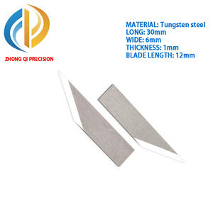 Lama da Taglio in Acciaio al Tungsteno Puro ad Alta Durezza ZHONG QI 12mm Superficie <span class=keywords><strong>di</strong></span> Rettifica Finita Alta Efficienza per Spugna EVA e Plastica - Product Image 6