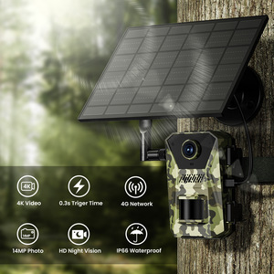 Meilleure Vente 2026 – Caméra <span class=keywords><strong>de</strong></span> <span class=keywords><strong>Chasse</strong></span> Numérique 4K Étanche 4G à Vision Nocturne Solaire avec Application CMOS pour Mini Caméras CS09 - Product Image 3
