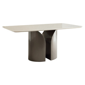 Muebles de Comedor de Mármol Natural Rectangular de Alta Gama, Estilo Italiano, Piedra de Jade <span class=keywords><strong>Cary</strong></span> Icite Importada, Lujo Ligero para el Hogar y Villas - Product Image 4