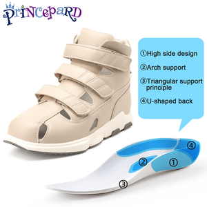 <span class=keywords><strong>Sandales</strong></span> orthopédiques pour enfants Princepard avec soutien de la cheville d'été chaussures correctives à bout fermé pour adolescents caractéristique respirante - Product Image 2