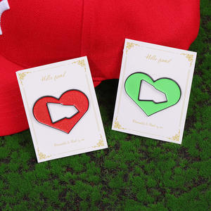 Neue Liebe Herz Mode Vintage Display Emaille Hut Pin Cap Metall Sport Hut Pin Mexiko Pin für Hut - Product Image 1