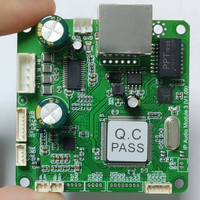 Tarjeta de Audio para Transmisión en Red con Amplificador de Potencia, Salida de Audio Unidireccional, Módulo de Transmisión para Altavoz de Columna