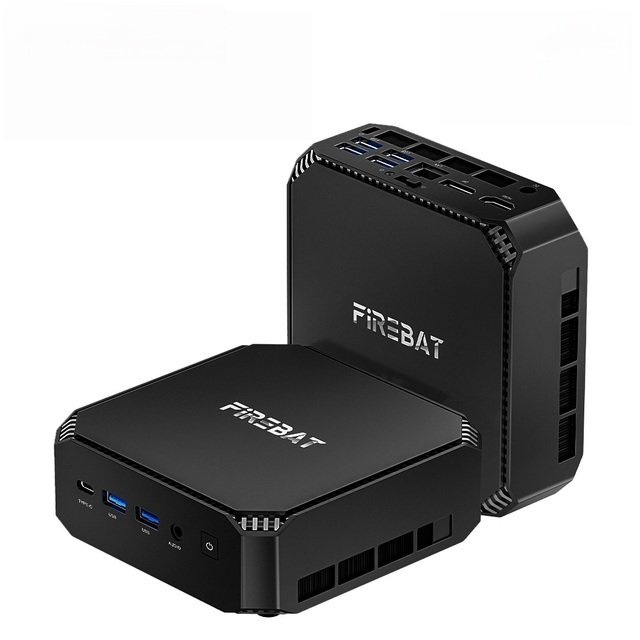 Brand New FIREBAT A6 MiniPC AMD Ryzen 7 7735HS for Business WiFi6 BT5.2  DDR5 16GB 1TB Onboard Memory Mini PC