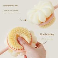 2025 brosse de bain éponges épurateurs à long manche douche épurateur nettoyage pour le nettoyage du corps exfoliant brosses de bain