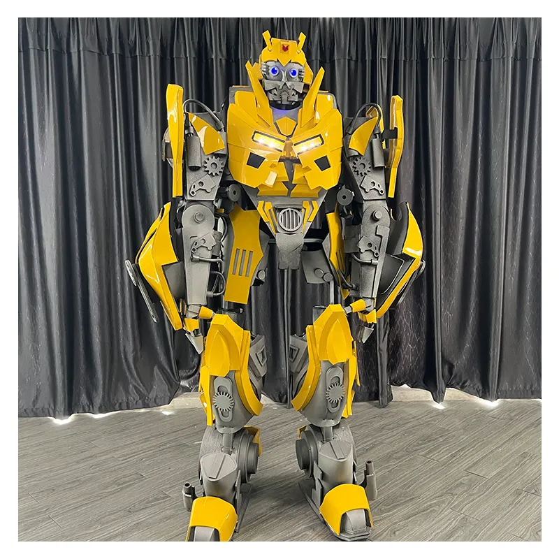 Hoge Kwaliteit Goedkope Prijs Realistische Carnaval Cosplay 9ft Hoog Robot Kostuum