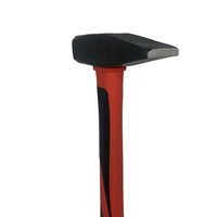 Marteau de mécanicien à manche plastifié, marteau à tête plate, marteau à bec de canard, marteau mécanique polyvalent, OEM, bricolage, acier forgé