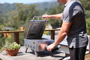 Offre Spéciale Portable Table Bbq Cuisinière Cuisine Extérieure En Acier Inoxydable Industriel Grill Carré Chariot - Product Image 2