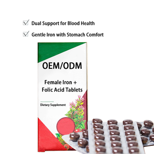 Nhãn Hiệu Riêng Thực Phẩm Cấp Dinh Dưỡng Bổ Sung Sắt Axit <span class=keywords><strong>Folic</strong></span> Với Đa-Vitamin Máy Tính Bảng Cho Người Lớn Và Phụ Nữ Mang Thai - Product Image 5