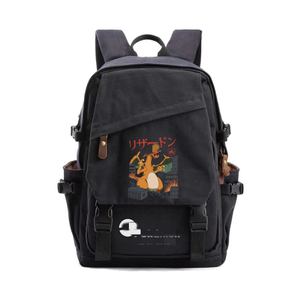 Nouvelle innovation dessin animé Anime Pokemoned grande capacité sac à dos sac d'école avec poches pour les jeunes de voyage - Product Image 3