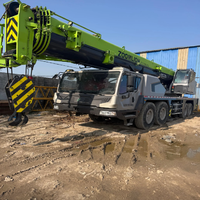Grue mobile d'origine chinoise ZTC800V 80T, performance stable, matériel de construction