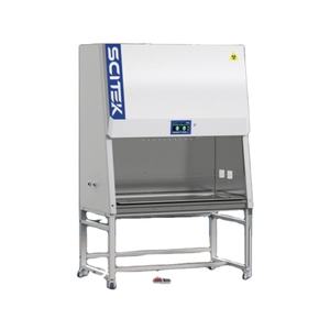 Cabinet de sécurité biologique certifié CE SCITEK Classe II A2 en acier inoxydable pour utilisation en laboratoire hospitalier et scolaire - Product Image 1