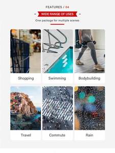 Bolsa de Viaje Deportiva Ligera Gris para Gimnasio, con Compartimento para Zapatos y Cierre de Cremallera, Nueva Llegada 2021 - Product Image 6