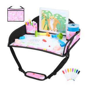 Free sample In Stock Retail Portable <b>Car</b> <b>Seat</b> Organizer Kids Travel Tray <b>for</b> Toddlers' Activities Made From Durable Polyester - Product Image 1
