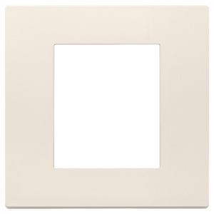 ฝาครอบปลั๊กไฟ Placca 2M BS Canapa ขนาด 12.2 ซม. ยาว 9 ซม. สูง - Product Image 1