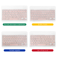 Keyboard nirkabel BT tahan air ramping dengan tempat Slot pensil Mouse casing penutup untuk Samsung Galaxy Tab S7 FE 12.4 "Portugis