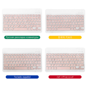 Mỏng không thấm nước BT Bàn phím không dây với chuột bút chì khe cắm chủ Bìa trường hợp đối với Samsung Galaxy Tab S7 FE 12.4 ''bồ Đào nha - Product Image 4