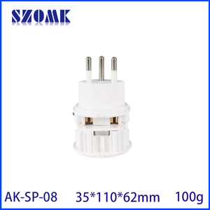 Умная розетка Szomk OEM из огнестойкого поликарбоната, Wi-Fi, 3 гнезда, 10-16А, CE, для умного дома, в корпусе - Product Image 6