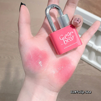 GEGE BEAR Gloss à Lèvres de Luxe Fixation Intense – Sublimez Votre Beauté avec un Design Verrouillé, Imperméable et Non Collant