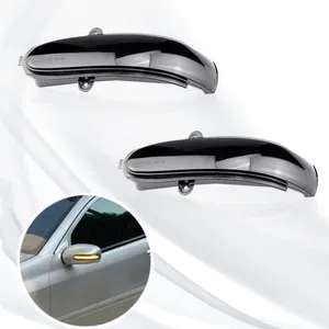 For Mercedes Benz C Class CL203 W203 S203 Dynamic Turn Signal LED Side Wing Rearview Mirror Indicator Blinker Sequential Light