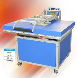 DC 120Cm X 100Cm Manual Heat Press Ce Certification 31"X39" Large Size Sublimation Heat Press Machine