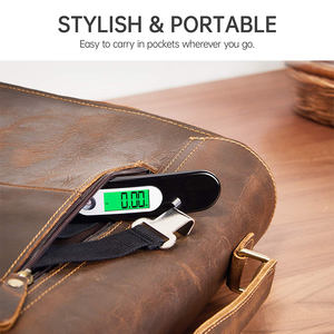 J & r balança de bagagem portátil, mini balança de bagagem manual leve de preço baixo de fábrica, balança de bagagem eletrônica e portátil para viagem diária - Product Image 6