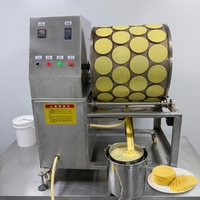 Machine à crêpes industrielle automatique personnalisable, grande capacité, pour mille crêpes, en acier inoxydable 304, avec écran tactile, pour boulangerie