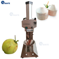 Verse Kokos Dunschiller Automatische Ontdooimachine Jonge Groene Kokosnoot Trimmer Huid Peeling