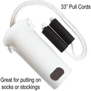 Pull Up Assistance Help Easy On Off Stocking Slider Dispositivo <span class=keywords><strong>de</strong></span> ayuda <span class=keywords><strong>de</strong></span> calcetín <span class=keywords><strong>de</strong></span> compresión para personas mayores - Product Image 5