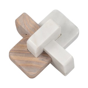 Scultura a Nodo, Statuetta Moderna Ornamentale per Soggiorno, Bagno, Ufficio, Scaffale, Tavolino da Caffè - Product Image 3