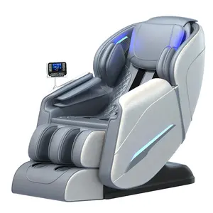 2024 High Quality Body Relax Massage Chair Electric 4D Shiatsu Kneading SL Track Recliner 0 Gravity Massage Chair