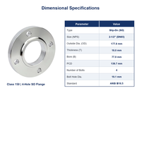 Bride flexible de précision en acier inoxydable forgé et acier au carbone, RF 15A 20A JIS B2220 10K, pour conduites chimiques, personnalisable OEM