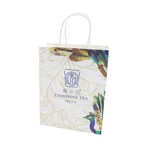 New Fashion Wholesale Beauty <b>Small</b> Brown Kraft Paper <b>Bag</b>&<b>White</b> Kraft <b>Bag</b> for <b>Bag</b> Packaging - Product Image 4