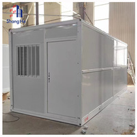 Maisons préfabriquées modulaires extensibles à prix de gros bon marché, maisons modulaires pliables en kit