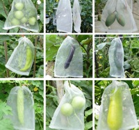 Organza-Netzabdeckung für Trauben, Fruchtschutz-Plastiktüte für Obst und Blumen, Trauben-, Pfirsich- und Apfel-Schutzbeutel