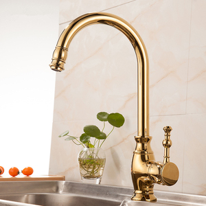 Золотые смесители для кухни кран для воды кухонный кран - Product Image 1
