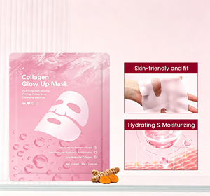 Masque facial anti-âge au collagène personnalisé, hydratant, nourrissant, réduit les ridules, améliore l'élasticité et la fermeté de la peau - Product Image 3