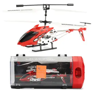 Pädagogischer hochwertiger fern gesteuerter Hubschrauber Alloy Model Drone Rc Flying Helicopter Aircraft Toy