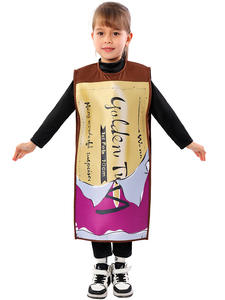 Costume d'Halloween <span class=keywords><strong>Charlie</strong></span> Chocolate Factory Golden Voucher Cosplay de scène scolaire pour enfants - Product Image 5