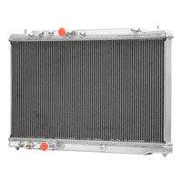Radiateur à 2 rangées GTGMOTO pour Honda Civic FL5 Type R 2023-2025, Acura Integra Type S L4 2.0L