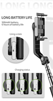 Stabilisateur de téléphone pour vloggers et créateurs de contenu, suivi intelligent fluide, cardans pliables