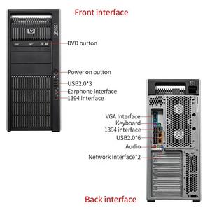 Offre Spéciale hpe <span class=keywords><strong>Z800</strong></span>/Z820/Z840 tour de poste de travail poste de travail de bureau <span class=keywords><strong>hp</strong></span> double poste de travail haute performance vente en gros - Product Image 2