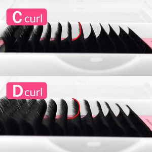 Abonnie 003 007 J Cc Dd L M Easy Fan Extensión de pestañas Venta al por mayor Cachemira Easy Fan Lash Extension Bandejas Matte Black Easy Fanning - Product Image 6