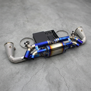 Tubo de Escape Boska Valvetronic para Porsche 911 992 Turbo/Targa 4 3.0T 2020-2023, Tubo de Escape de Titanio, Silenciador - Product Image 1