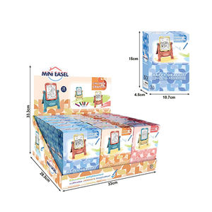 Dollar Item Winkel Promotie Speelgoed Writng Board 18 Stuks Mini Ezel Tekening Speelgoed Met Tekenkaart En Pen - Product Image 2